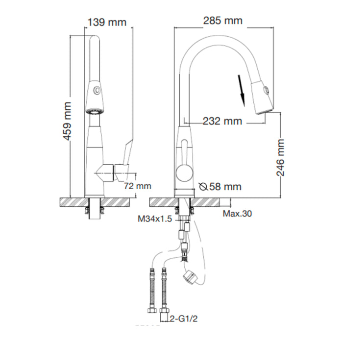 CUINA M-MANDO FREG 57305S PZ CST