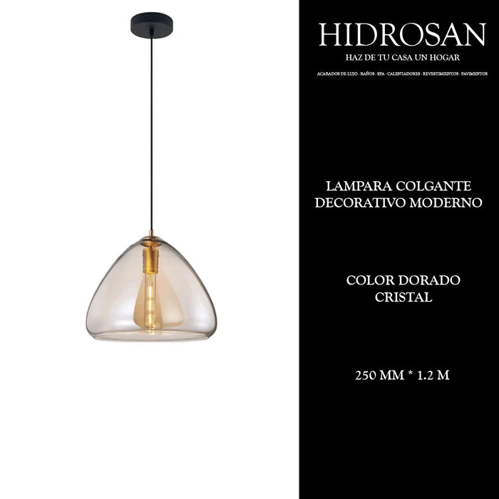 LAMPARA COLGANTE DECORATIVO MODERNO CRIS