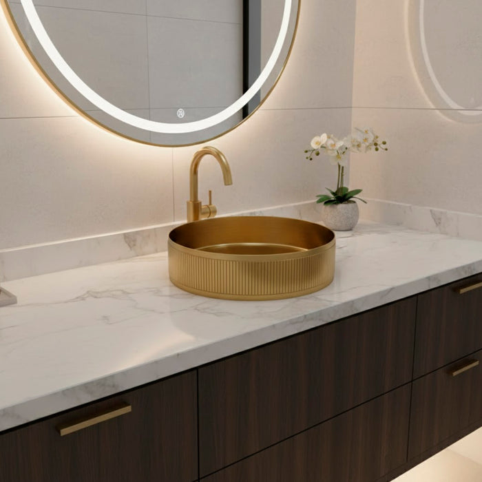 IRON GOLD LAVABO CERAMICA 400X120 PZ CST