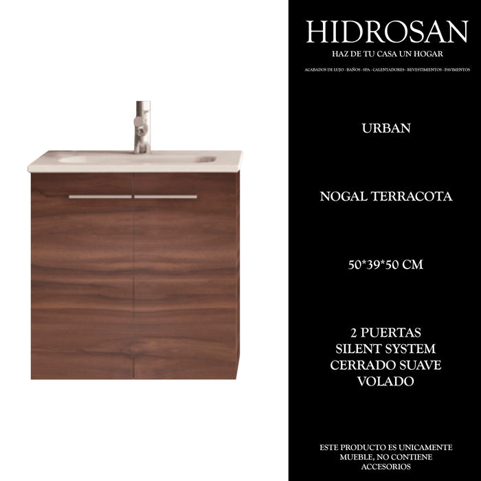 URBAN PACK CJTO 50 2P S/E NOGAL TERR L S