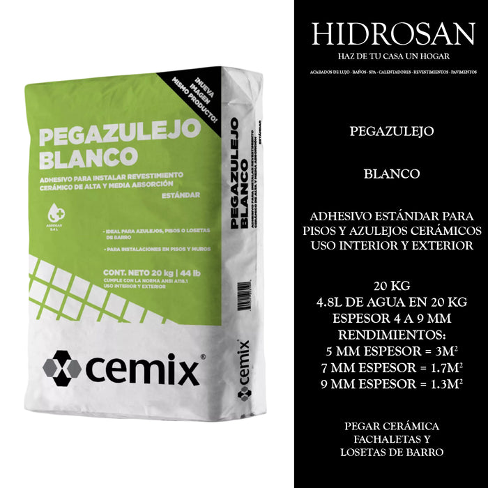PEGAZULEJO FORMATOS HASTA 40x40 30164 CE