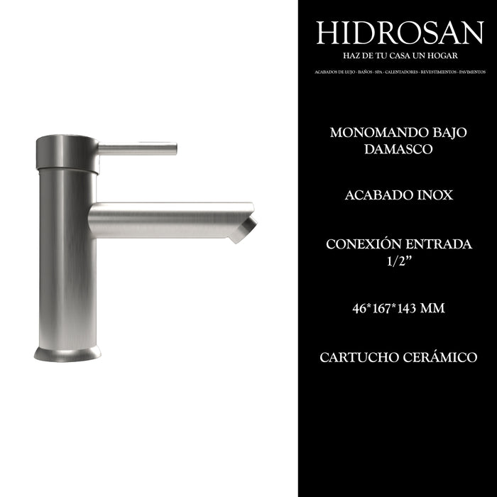 KIT LUANDA MM DAMASCO BAJO INOX 3212IN K