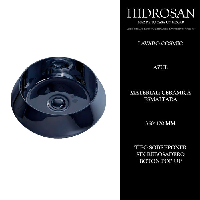 COSMIC LAVABO CERAMICA 350X120 PZ CST BL