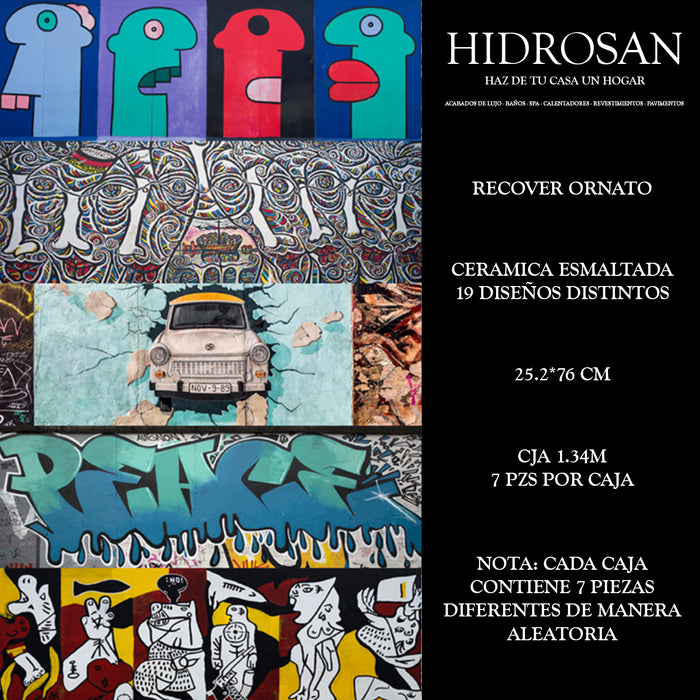 RECOVER Ornato (Aleatorio) 25.2x75.9 (+