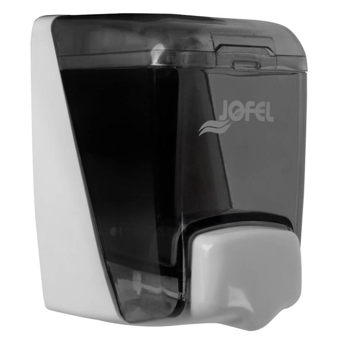 JABONERA AZUR MINI RELLENABLE BLANCA LOG