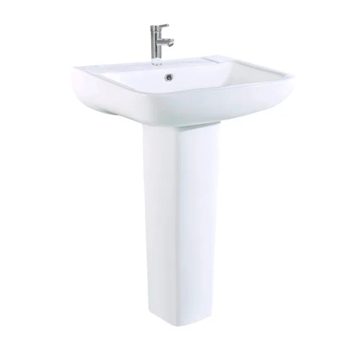 CHIPRE LAVABO CUADRADO PEDESTAL 550X860X