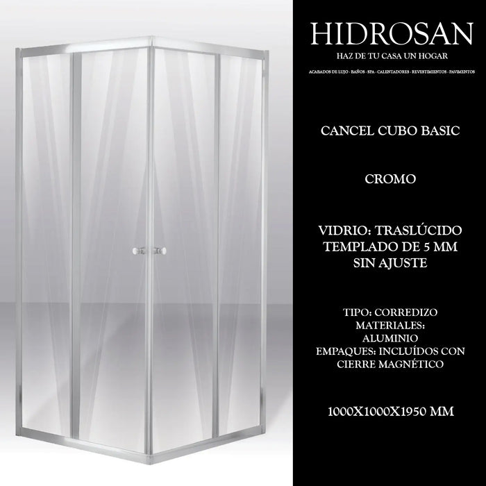 CUBO BASIC TR63100 CANC ESQ 5MM S/B 1000