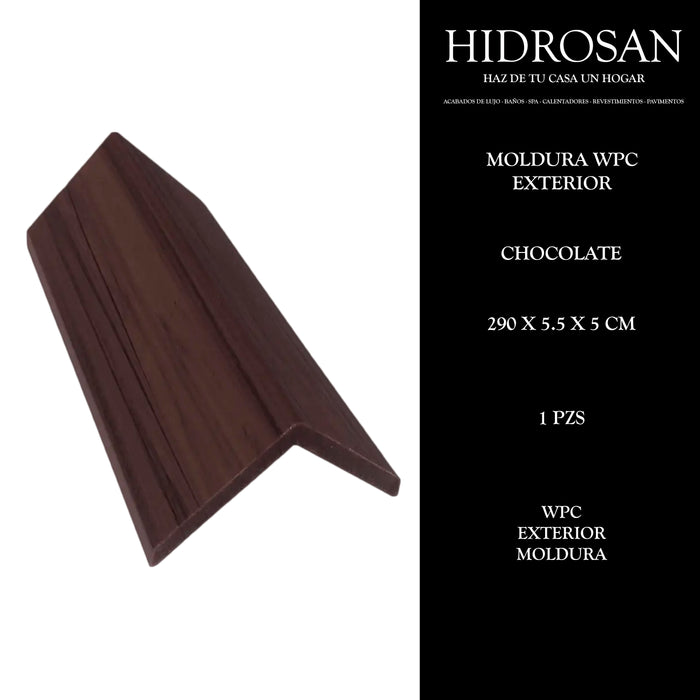 WPC EXTERIOR Moldura exterior 5.5*290*5.
