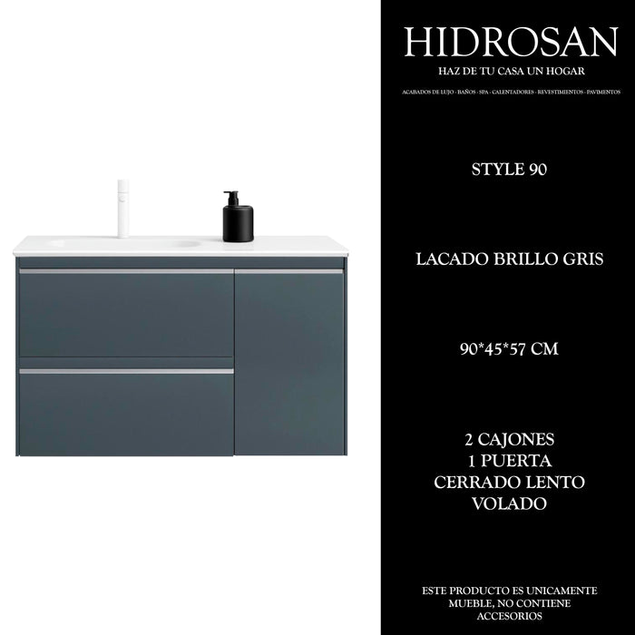 STYLE 90 CJTO 90 2C 1P S/E LACADO BRILLO